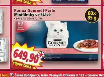 Norma Purina one minifiletky pro kočky nabídka