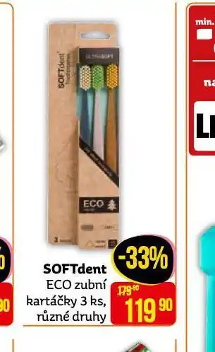 Teta Softdent eco zubní kartáček nabídka