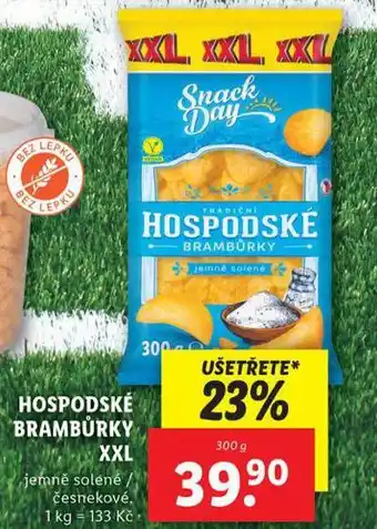 Lidl Hospodské brambůrky nabídka