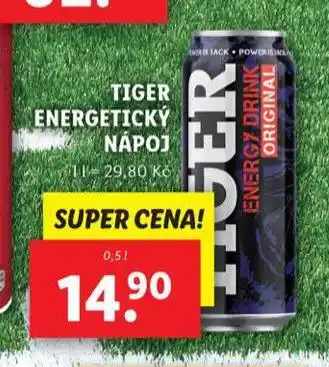Lidl Tiger energy drink nabídka