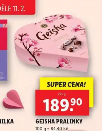 Lidl Geisha pralinky nabídka