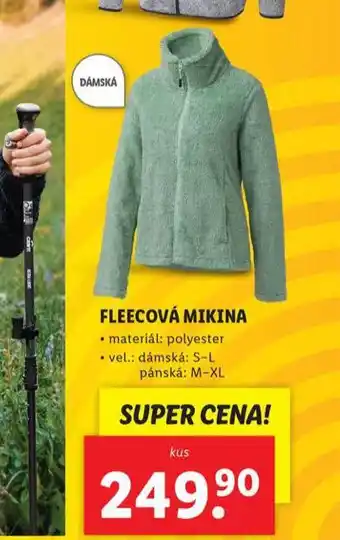 Lidl Dámská fleecová mikina nabídka