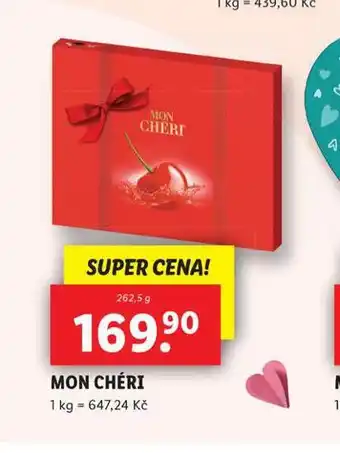 Lidl Mon chéri nabídka