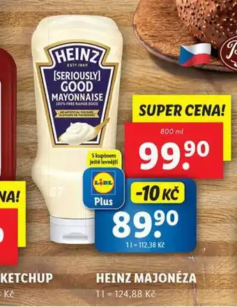 Lidl Heinz majonéza nabídka