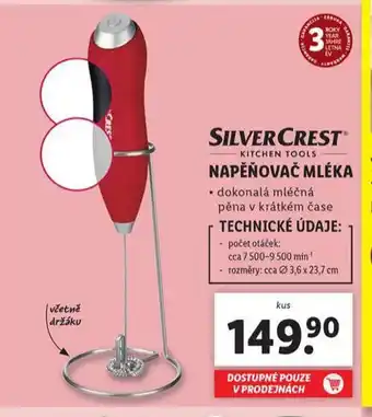 Lidl Napěňovač mléka nabídka