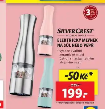 Lidl Elektrický mlýnek na sůl nebo pepř nabídka