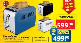 Lidl Topinkovač nabídka