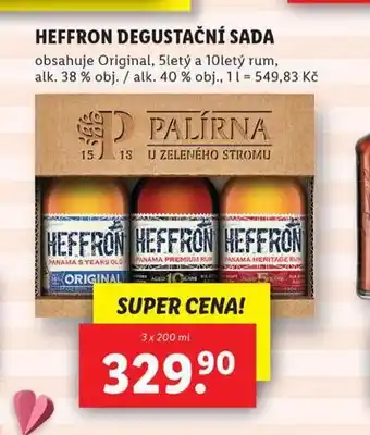 Lidl Heffron degustační sada nabídka