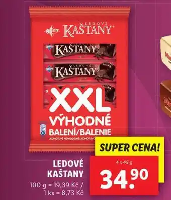 Lidl Ledové kaštany nabídka