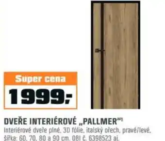 OBI DVEŘE INTERIÉROVÉ „PALLMER" nabídka