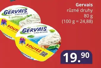 Potraviny CZ Gervais různé druhy 80 g nabídka