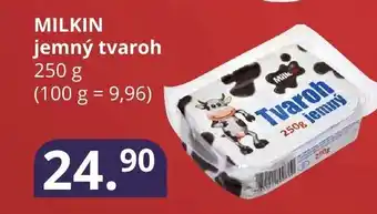 Potraviny CZ MILKIN jemný tvaroh nabídka
