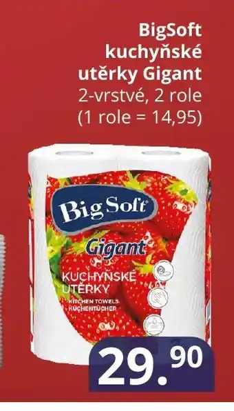 Potraviny CZ BigSoft kuchyňské utěrky Gigant nabídka