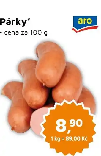 Můjobchod Párky nabídka