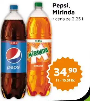 Můjobchod Pepsi, Mirinda nabídka