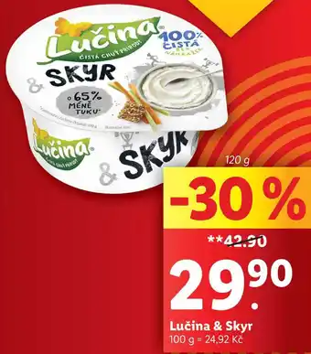 Lidl Lučina & Skyr, 120 g nabídka