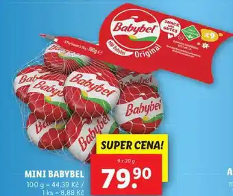 Lidl MINI BABYBEL, 9x 20 g nabídka