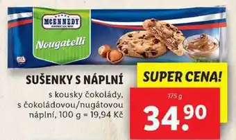 Lidl SUŠENKY S NÁPLNÍ, 175 g nabídka