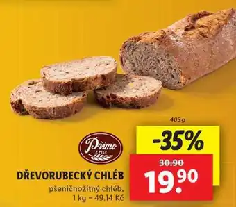 Lidl DŘEVORUBECKÝ CHLÉB, 405 g nabídka