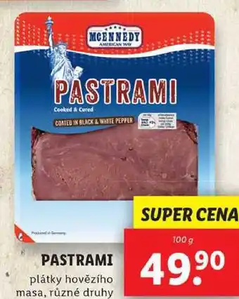 Lidl PASTRAMI, 100 g nabídka