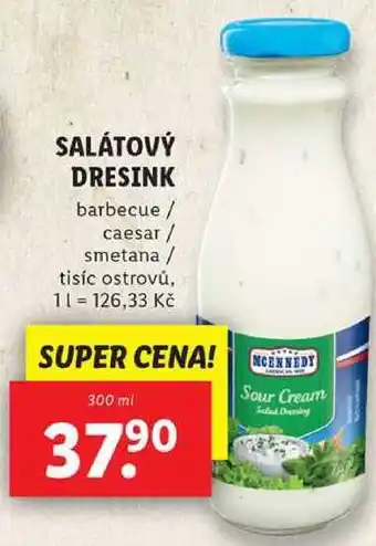 Lidl SALÁTOVÝ DRESINK, 300 ml nabídka