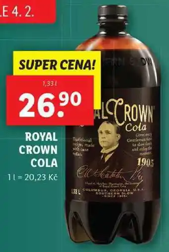 Lidl ROYAL CROWN COLA, 1,33 l nabídka