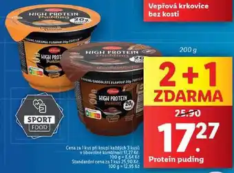 Lidl Protein puding, 200 g nabídka