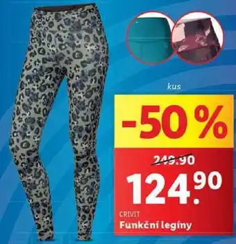 Lidl Funkční legíny nabídka