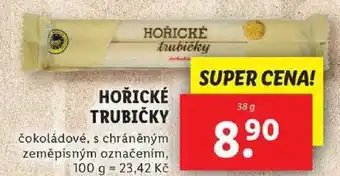 Lidl HOŘICKÉ TRUBIČKY, 38 g nabídka