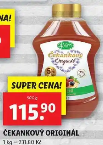 Lidl ČEKANKOVÝ ORIGINÁL, 500 g nabídka