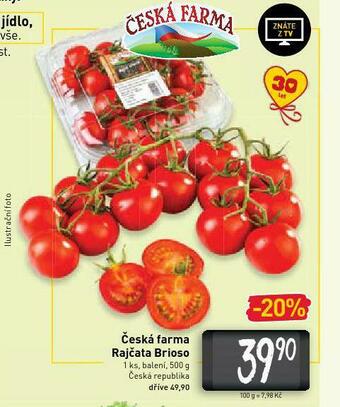 Billa Rajčata brioso nabídka