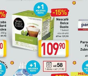 Billa Nescafé dolce gusto nabídka