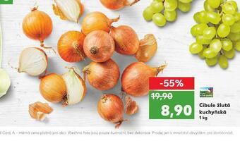 Kaufland Cibule kuchyňská žlutá nabídka
