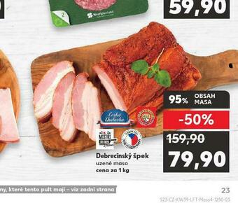 Kaufland Debrecínský špek nabídka