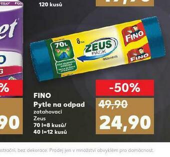 Kaufland Fino pytle na odpad nabídka