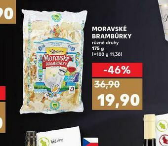 Kaufland Moravské brambůrky nabídka