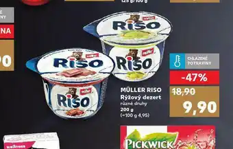 Kaufland Müller riso rýžový dezert nabídka
