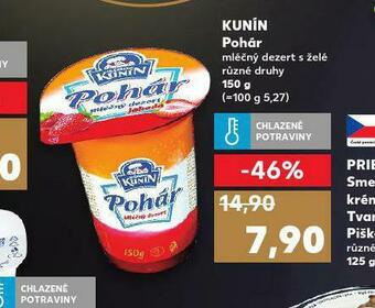 Kaufland Kunín pohár nabídka