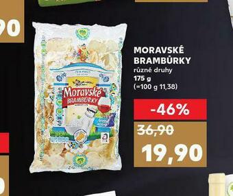 Kaufland Moravské brambůrky nabídka