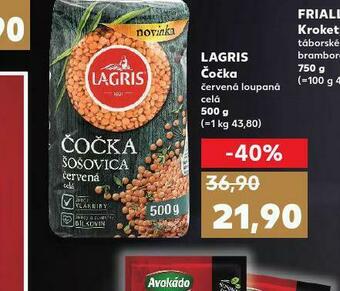 Kaufland Lagris čočka nabídka