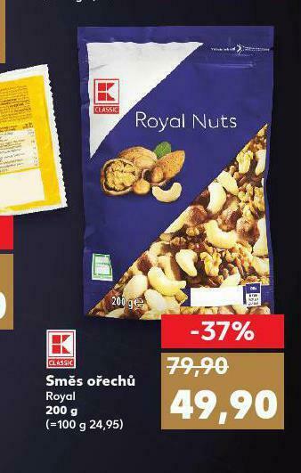 Kaufland Směs ořechů nabídka
