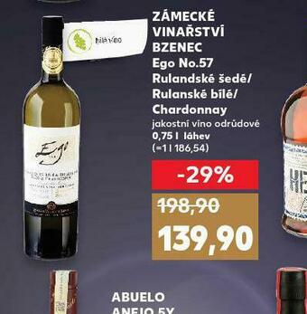 Kaufland Zámecké vinařství bzenec nabídka