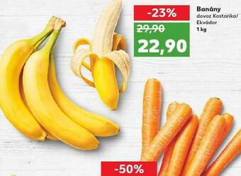 Kaufland Banány nabídka