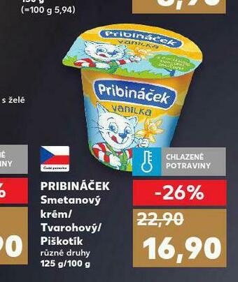 Kaufland Pribináček nabídka