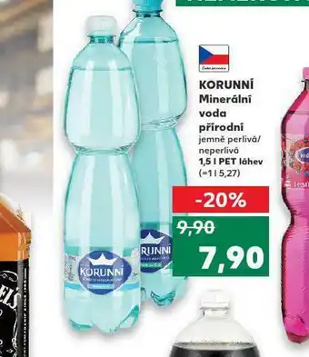 Kaufland Korunní voda nabídka