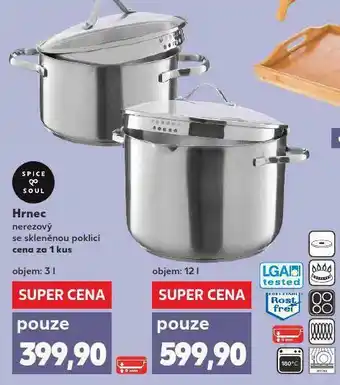 Kaufland Hrnec nerezový 3l nabídka