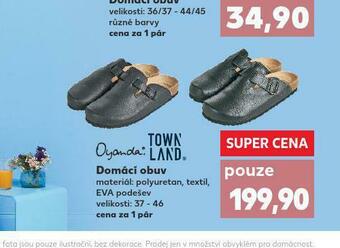 Kaufland Domácí obuv nabídka