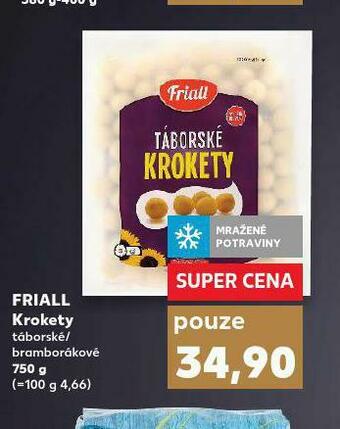 Kaufland Friall krokety nabídka