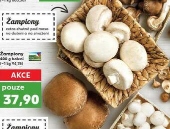 Kaufland Žampiony nabídka