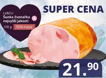 Potraviny CZ Le&Co Šunka Zvonařka nejvyšší jakosti nabídka